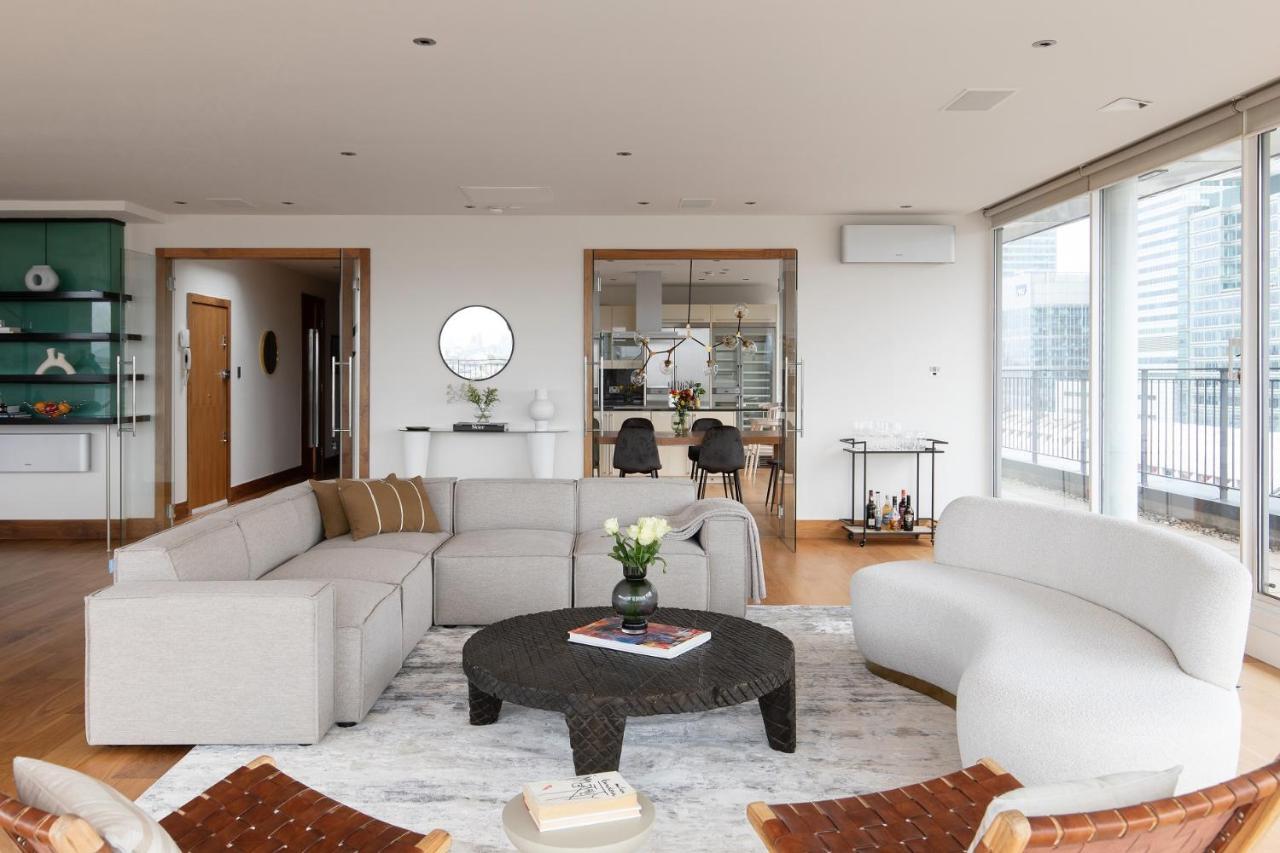 The Canary Wharf Secret - Glamorous 3Bdr Flat With Terrace And Parking Διαμέρισμα Λονδίνο Εξωτερικό φωτογραφία