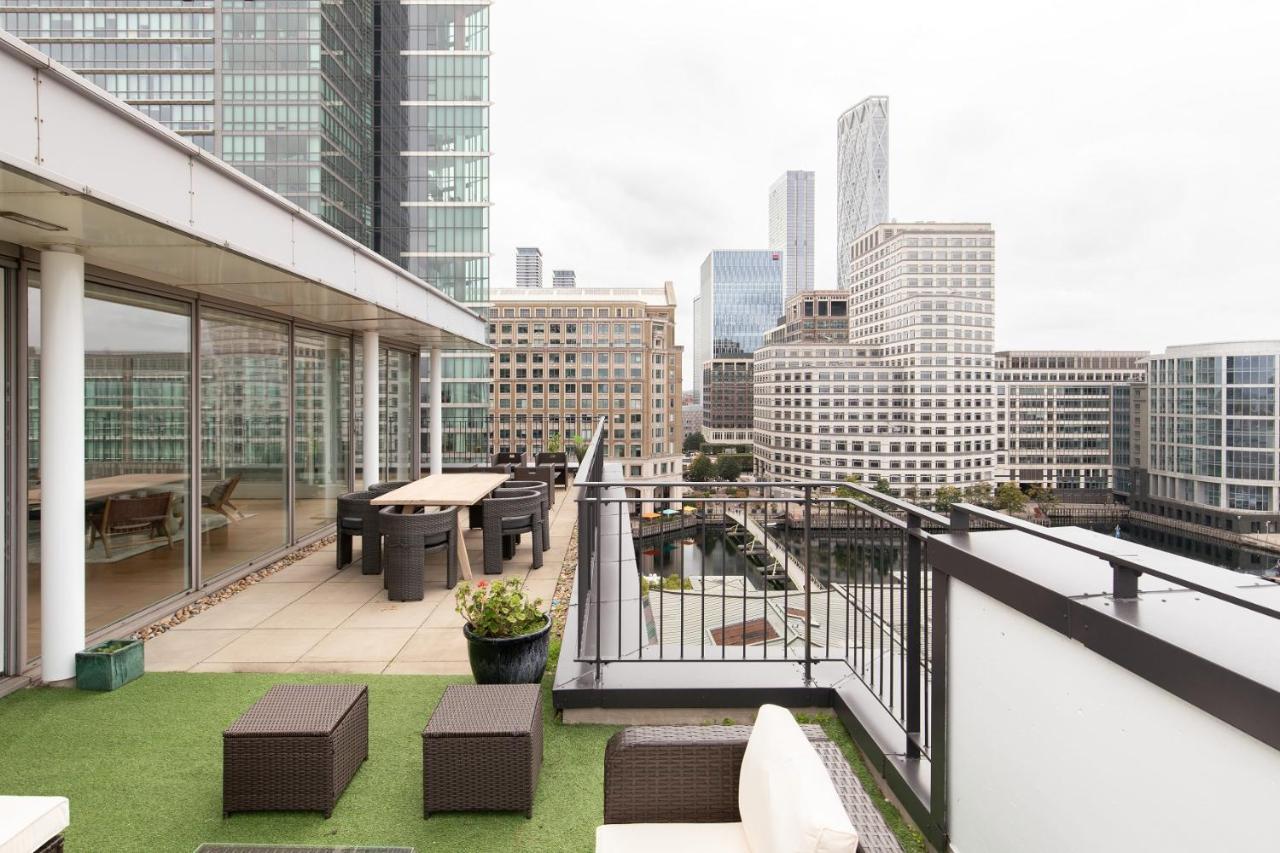 The Canary Wharf Secret - Glamorous 3Bdr Flat With Terrace And Parking Διαμέρισμα Λονδίνο Εξωτερικό φωτογραφία