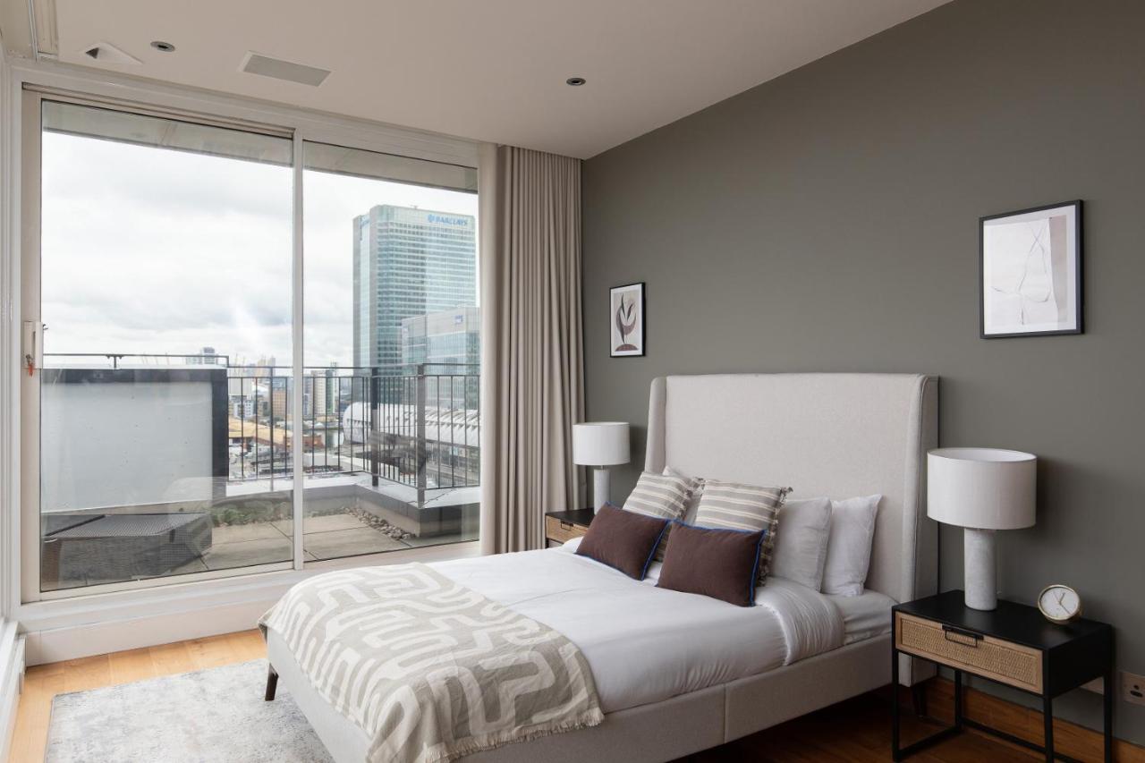 The Canary Wharf Secret - Glamorous 3Bdr Flat With Terrace And Parking Διαμέρισμα Λονδίνο Εξωτερικό φωτογραφία